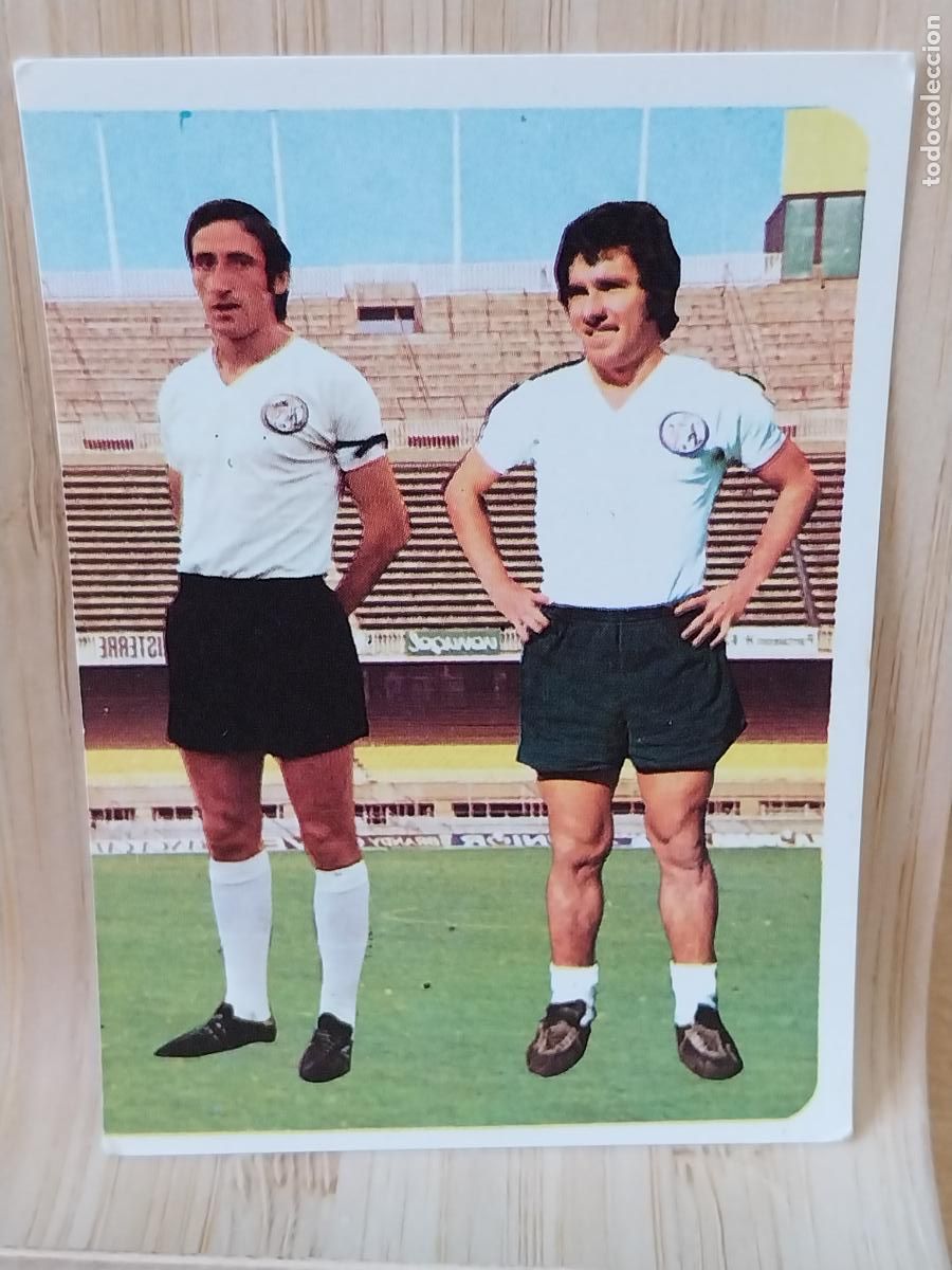 Fu&szlig;ball-Sticker: ROBI - ALVAREZ SALAMANCA RUIROMER A&Ntilde;O 1975 75 76 CROMO 124 ***-** SIN PEGAR NUNCA ROMERO