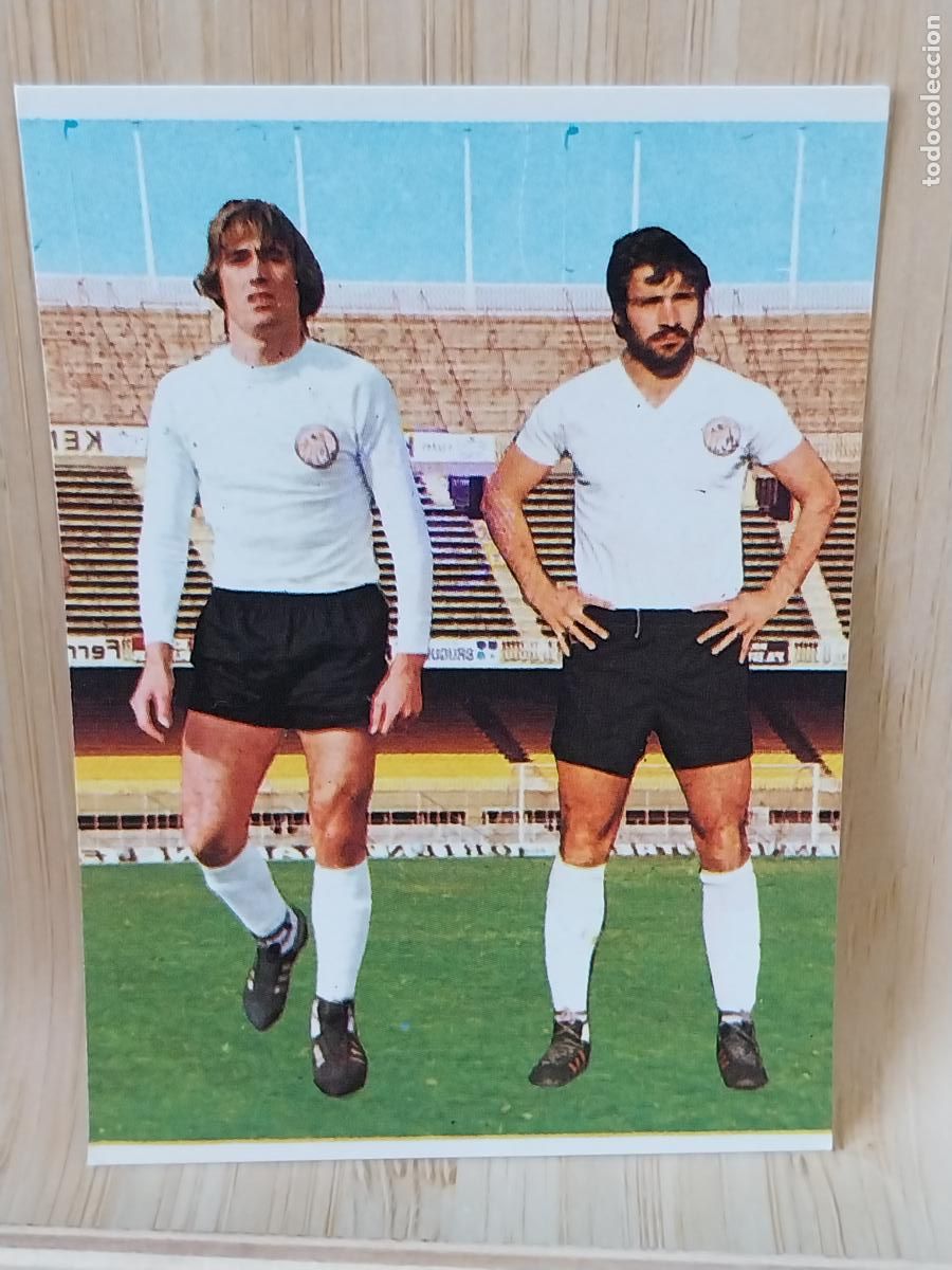 Cromos de F&uacute;tbol: JUANJO - REZZA SALAMANCA RUIROMER A&Ntilde;O 1975 75 76 CROMO 123 **--** SIN PEGAR NUNCA ROMERO