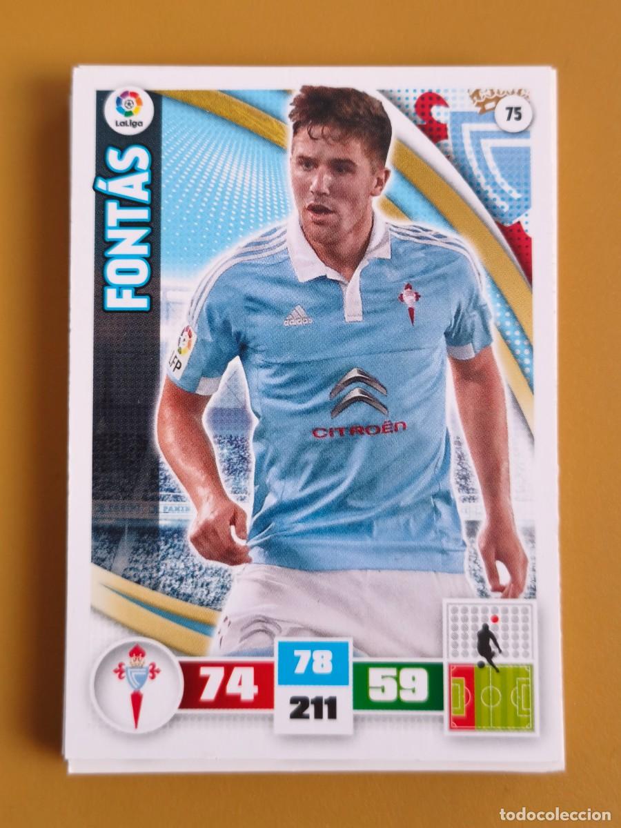 Fu&szlig;ball-Sticker: fontas, adrenalyn 2015 16
