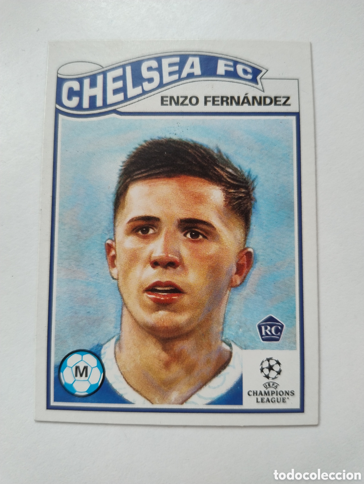 Cromos de F&uacute;tbol: 513 - Enzo Fern&aacute;ndez - Chelsea - Topps Living Set