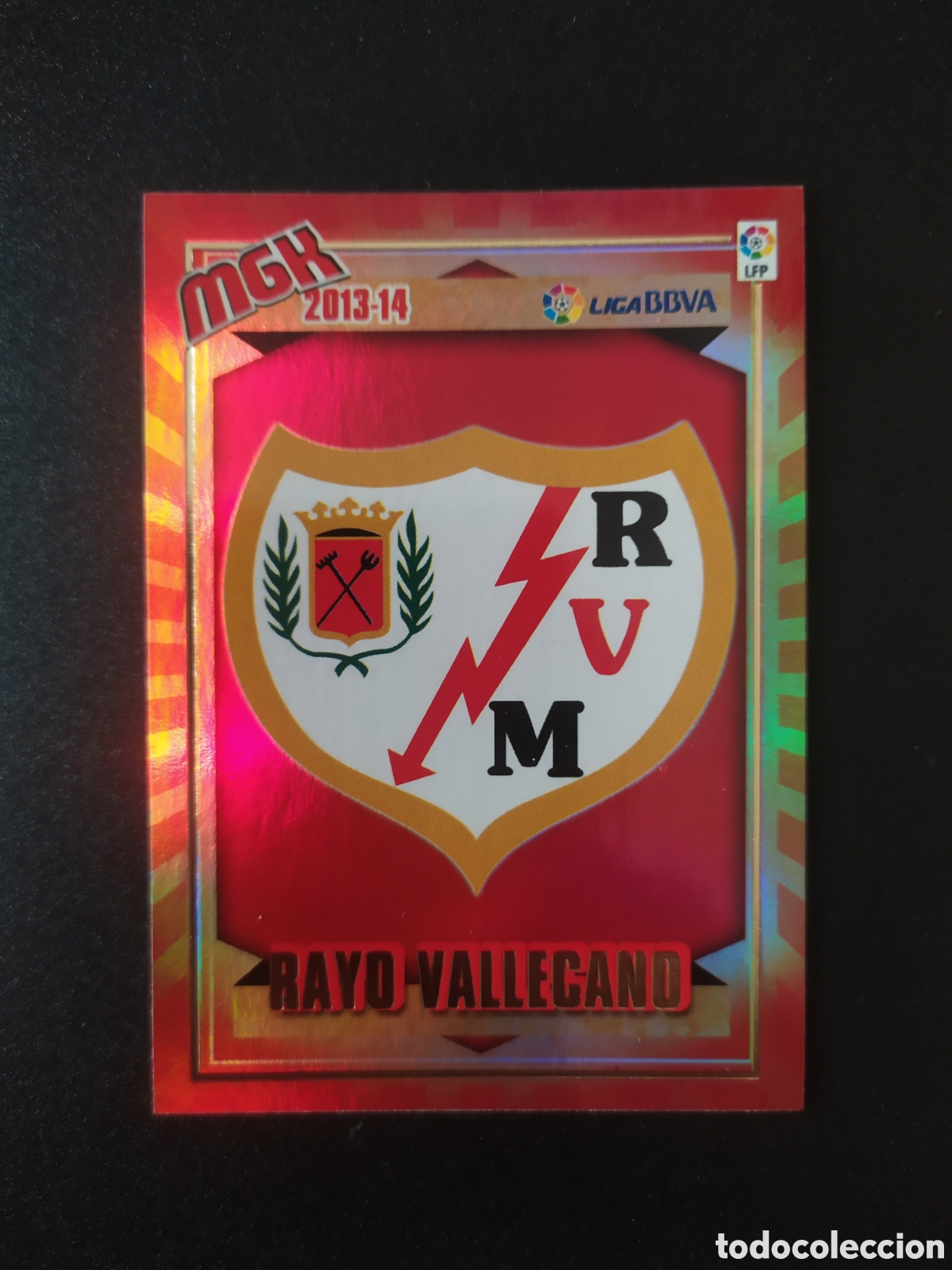 Football Stickers: Megacracks 2013 2014 13 14 panini escudo n&deg; 253 Rayo Vallecano