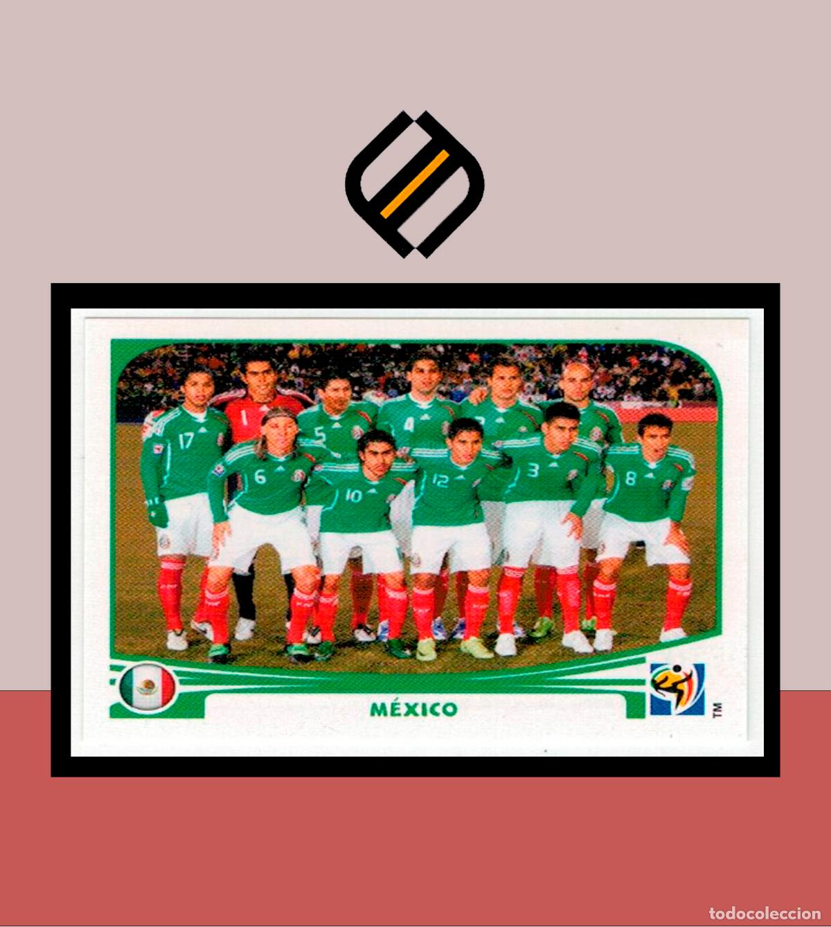 Cromos de F&uacute;tbol: FIFA WORLD CUP 2010 SOUTH AFRICA PANINI N&ordm; 49 ALINEACION MEXICO MEJICO ALBUM MUNDIAL COLECCI&Oacute;N
