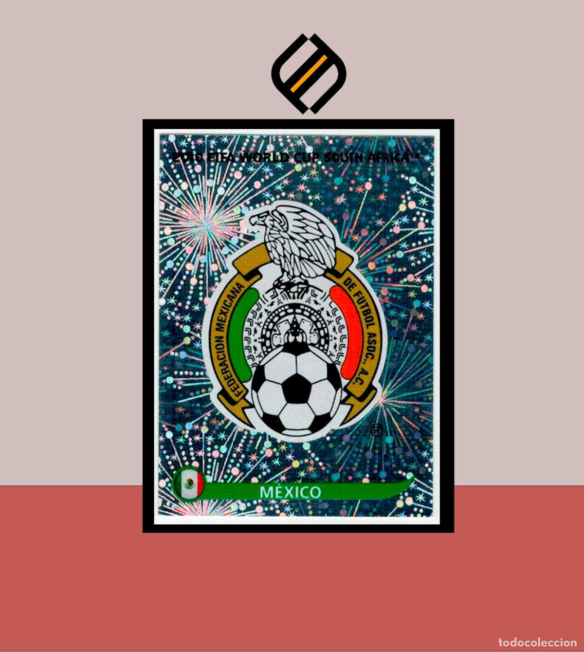 Cromos de F&uacute;tbol: FIFA WORLD CUP 2010 SOUTH AFRICA PANINI N&ordm; 49 ESCUDO MEXICO MEJICO ALBUM MUNDIAL COLECCI&Oacute;N