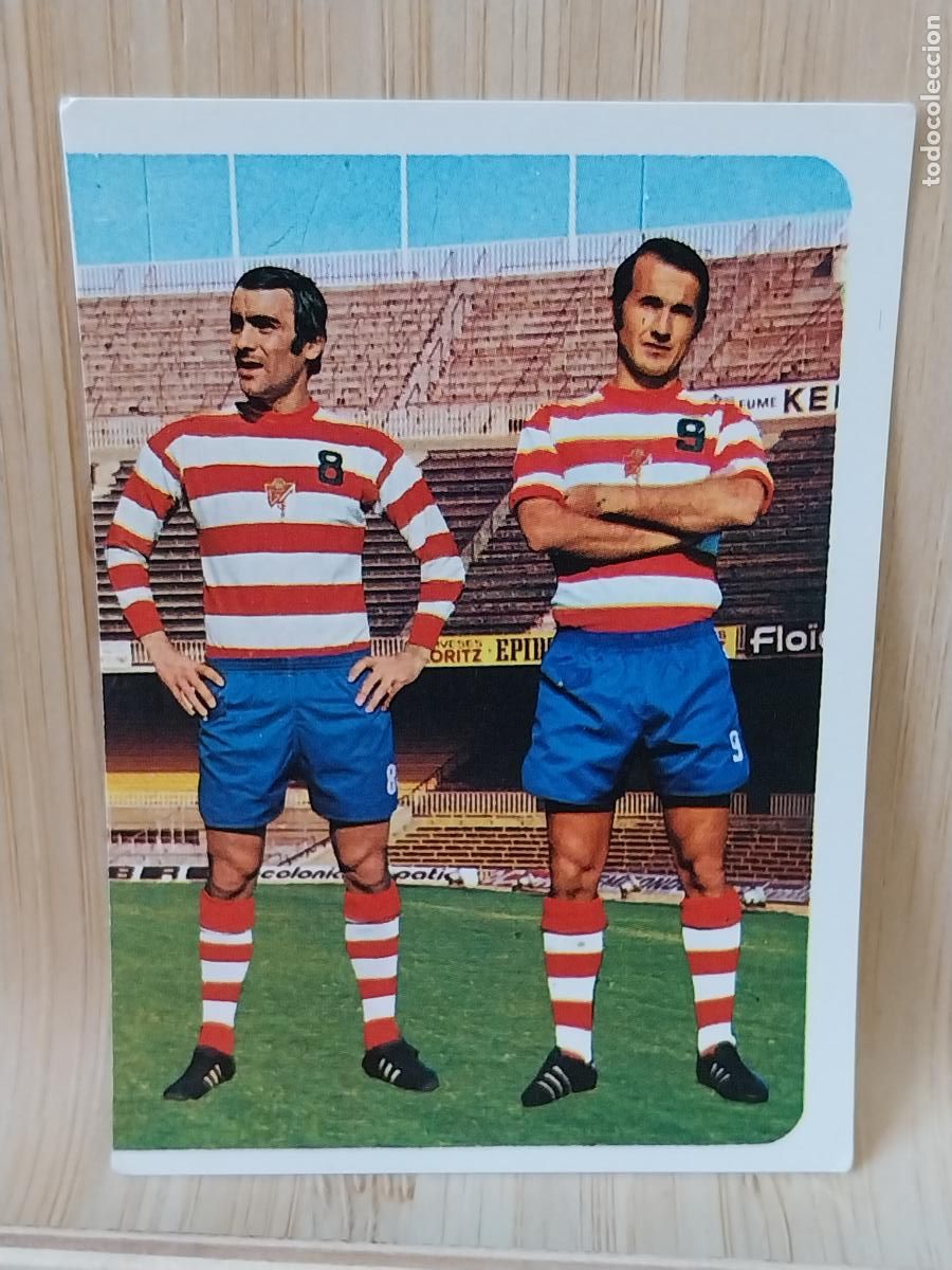 Cartes &agrave; collectionner de Football: PORTA - LORENZO GRANADA RUIROMER A&Ntilde;O 1975 75 76 CROMO 72 **--+--* SIN PEGAR NUNCA ROMERO