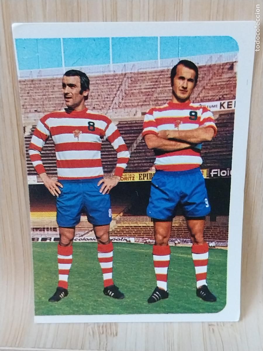 Cromos de F&uacute;tbol: PORTA - LORENZO GRANADA RUIROMER A&Ntilde;O 1975 75 76 CROMO 72 *--+--* SIN PEGAR NUNCA ROMERO