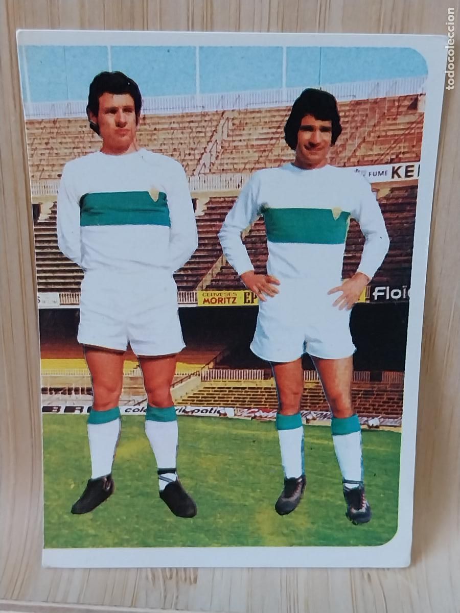 Figurine di Calcio: CHIVA - SITJA ELCHE RUIROMER A&Ntilde;O 1975 75 76 CROMO 48 *-+--* SIN PEGAR NUNCA ROMERO