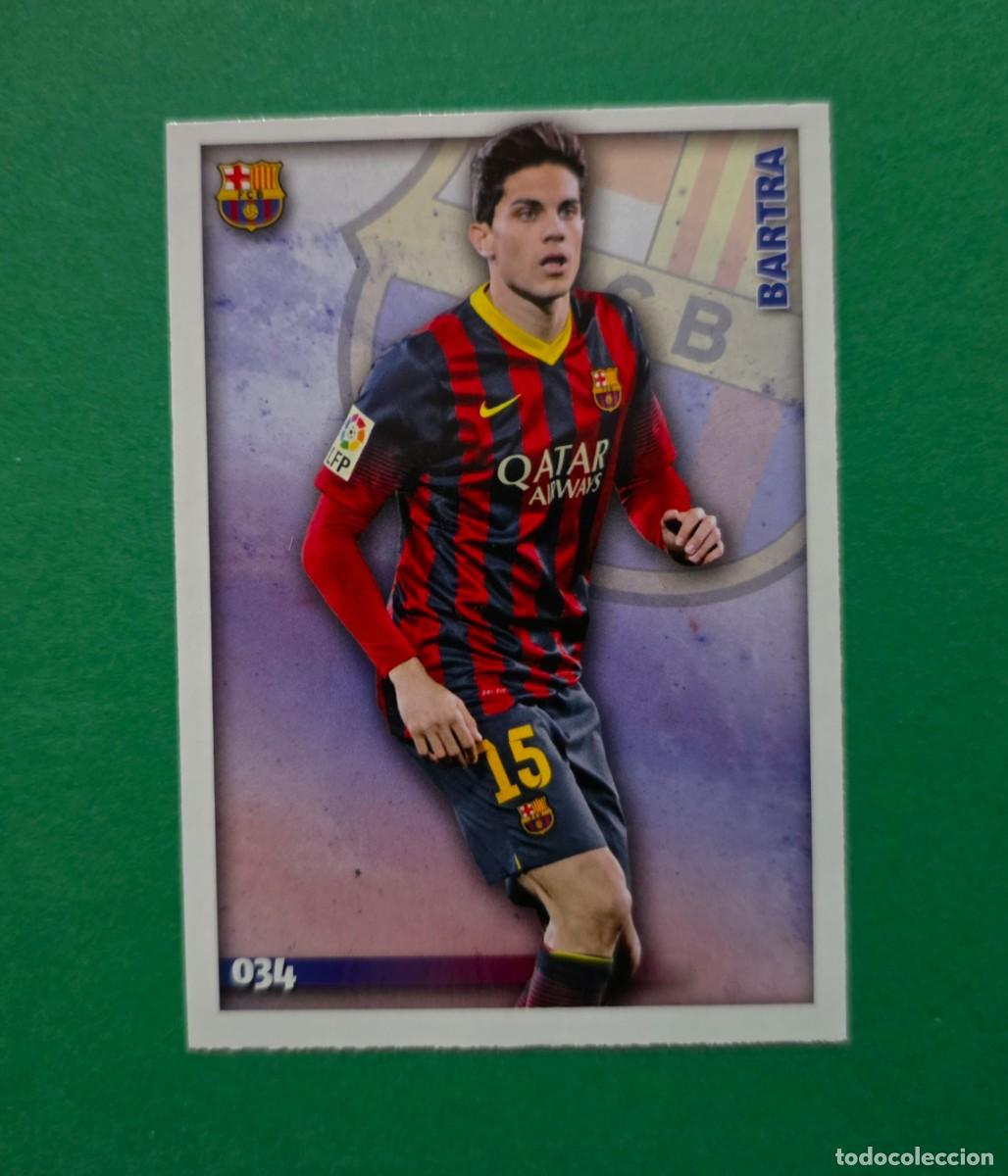 Cromos de Futebol: 34 BARTRA - BARCELONA - FICHAS QUIZ LIGA 2015 - MUNDICROMO - 14/15 (NUEVO)
