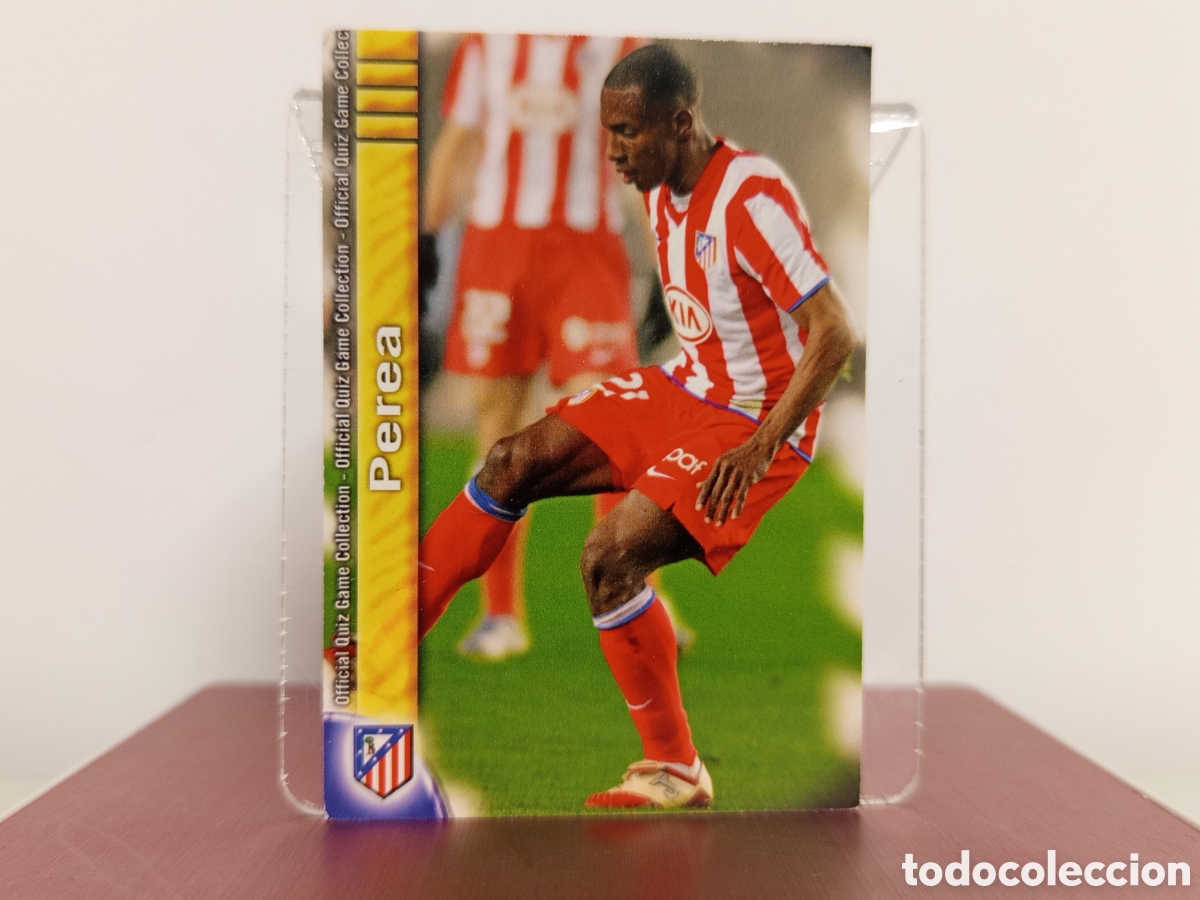 Fu&szlig;ball-Sticker: ❇️ CROMO ⚽ PEREA ATL&Eacute;TICO DE MADRID 88 FICHAS LIGA QUIZ COLLECTION MUNDICROMO ❇️