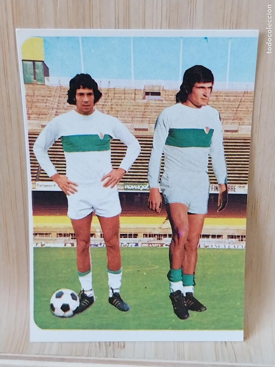 Cromos de F&uacute;tbol: VOGLINO - CANO ELCHE RUIROMER A&Ntilde;O 1975 75 76 CROMO 45 *-+-* SIN PEGAR NUNCA ROMERO