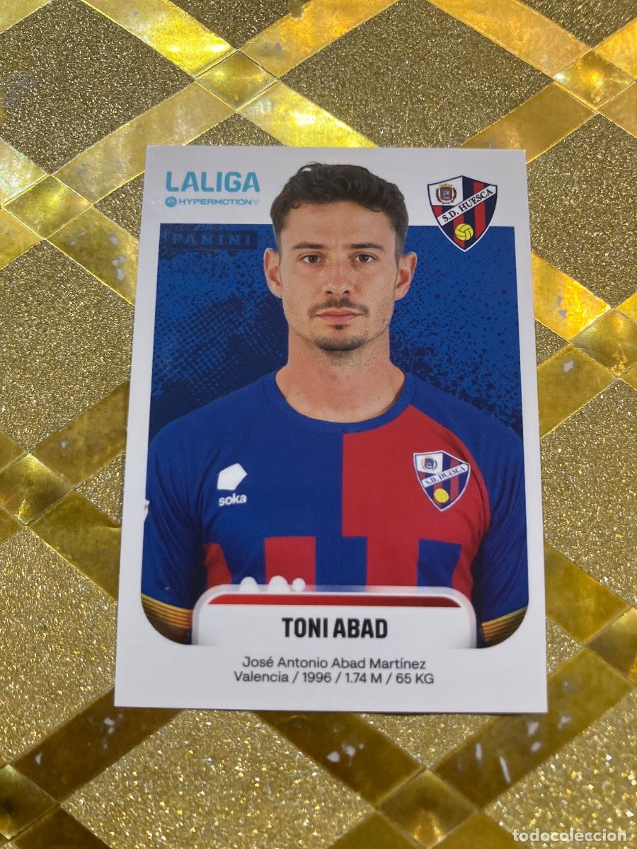 Cromos de F&uacute;tbol: CROMO DE FUTBOL NUMERO 234 TONI ABAD HUESCA LIGA HYPERMOTION 2025 2026 PANINI !