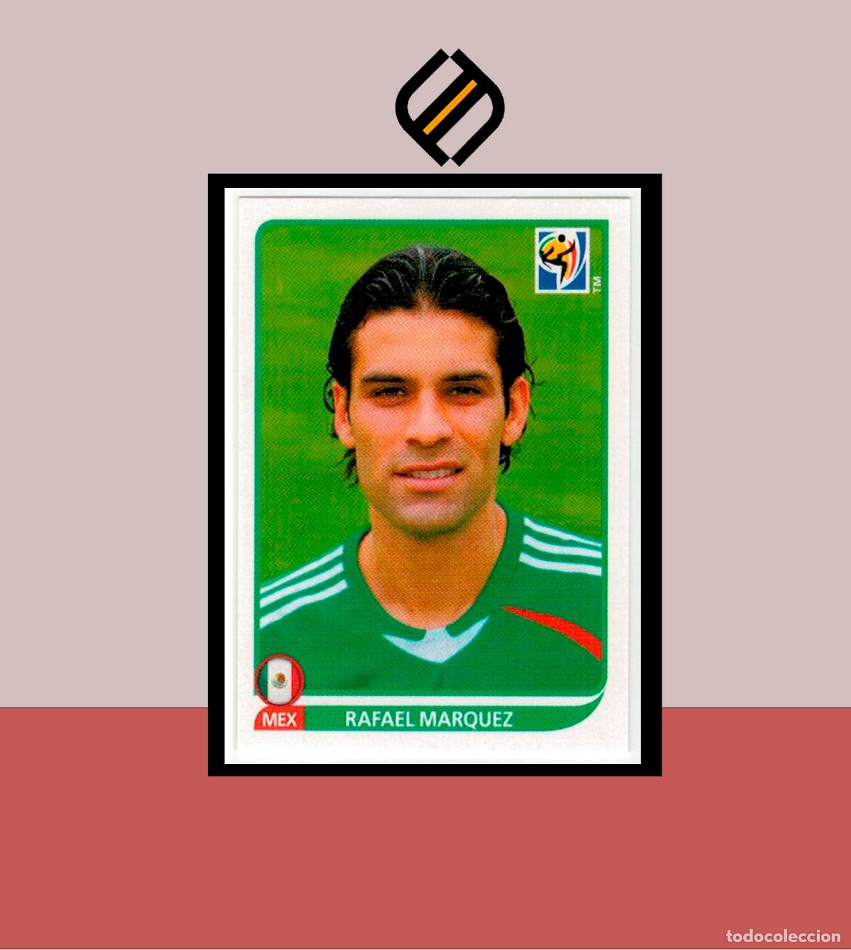Cromos de F&uacute;tbol: FIFA WORLD CUP 2010 SOUTH AFRICA PANINI N&ordm; 56 RAFAEL MARQUEZ MEXICO MEJICO ALBUM MUNDIAL COLECCI&Oacute;N