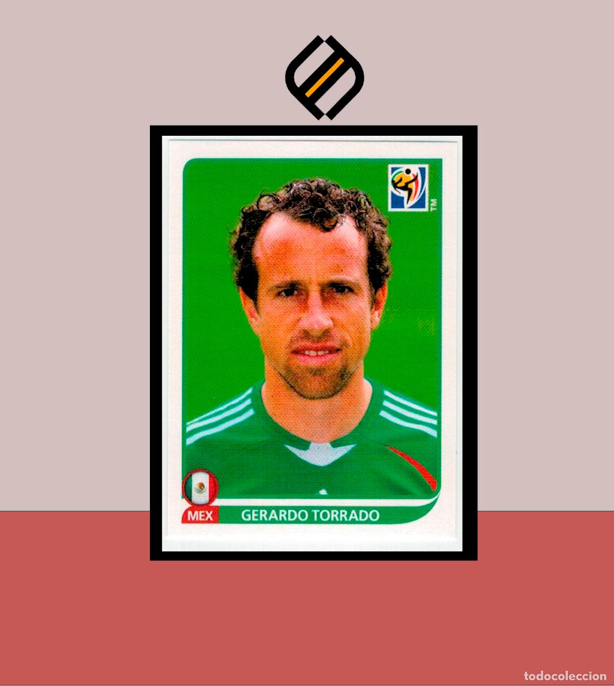 Cromos de F&uacute;tbol: FIFA WORLD CUP 2010 SOUTH AFRICA PANINI N&ordm; 57 GERRARDO TORRADO MEXICO MEJICO ALBUM MUNDIAL COLECCI&Oacute;N
