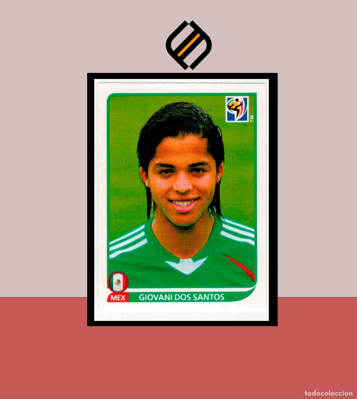 Cromos de F&uacute;tbol: FIFA WORLD CUP 2010 SOUTH AFRICA PANINI 61 GIOVANI DOS SANTOS MEXICO MEJICO ALBUM MUNDIAL COLECCI&Oacute;N