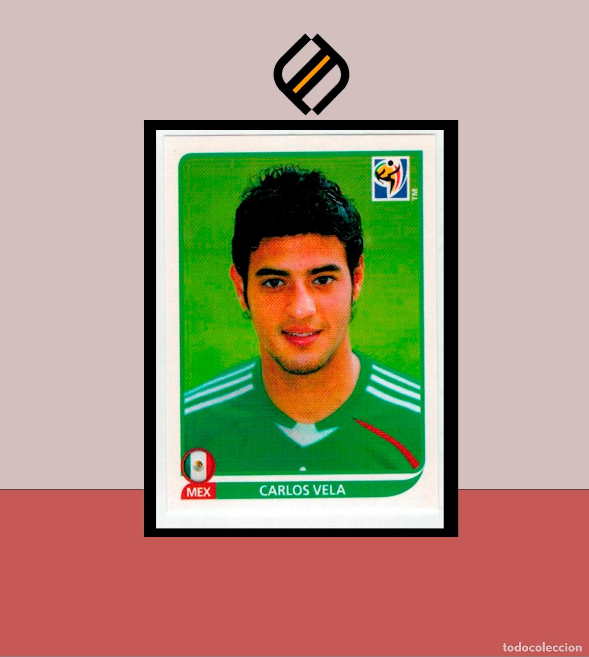 Cromos de F&uacute;tbol: FIFA WORLD CUP 2010 SOUTH AFRICA PANINI N&ordm; 65 CARLOS VELA MEXICO MEJICO ALBUM MUNDIAL COLECCI&Oacute;N