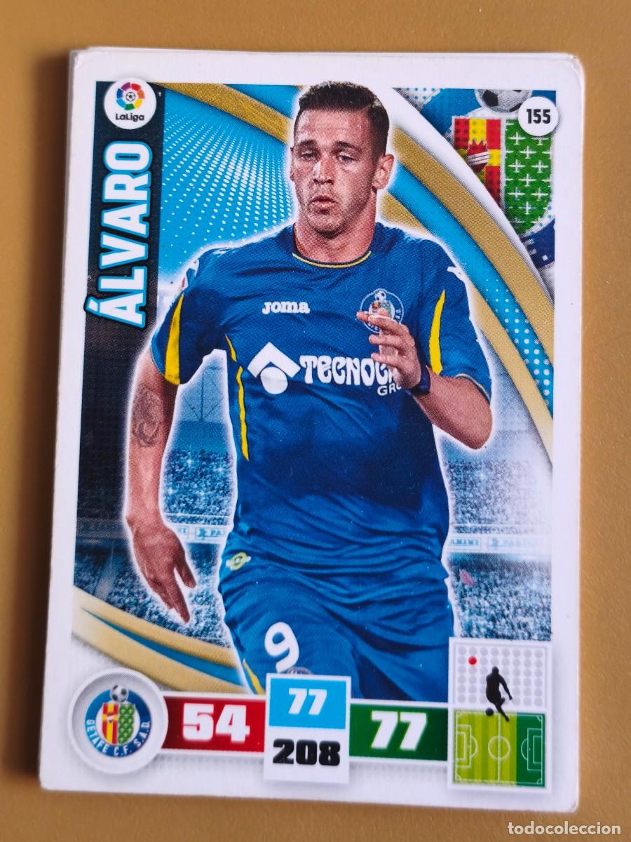 Cromos de f&uacute;tbol: alvaro, adrenalyn 2015 16 - Foto 1