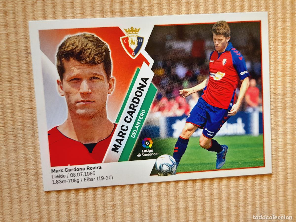 Cromos de F&uacute;tbol: CROMO 13 BIS MARC CARDONA (COLOCA) C. AT. OSASUNA LIGA 19-20 (2019 2020) &Aacute;LBUM ESTE