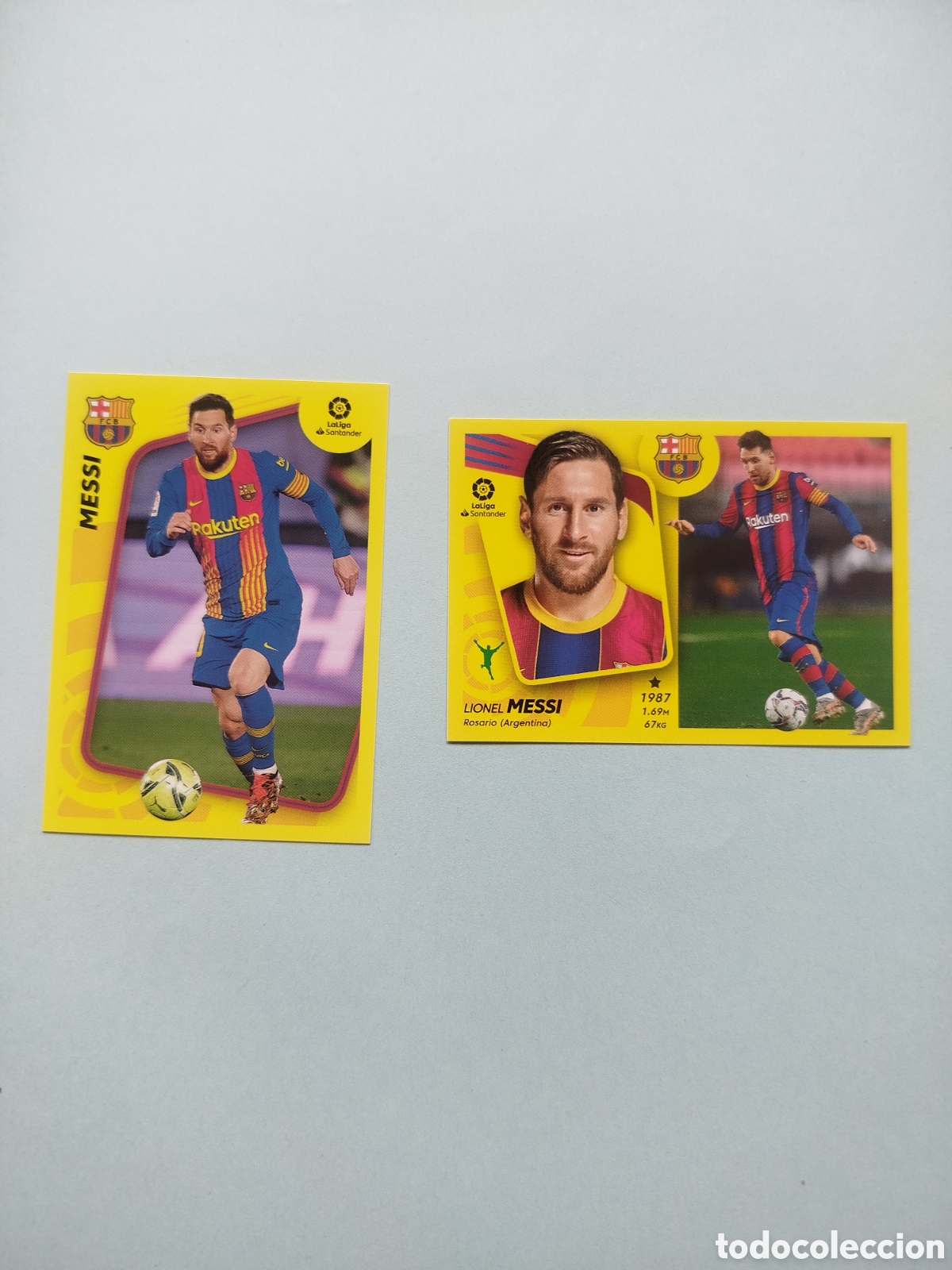 Cromos de F&uacute;tbol: LOTE MESSI LIGA ESTE 21-22