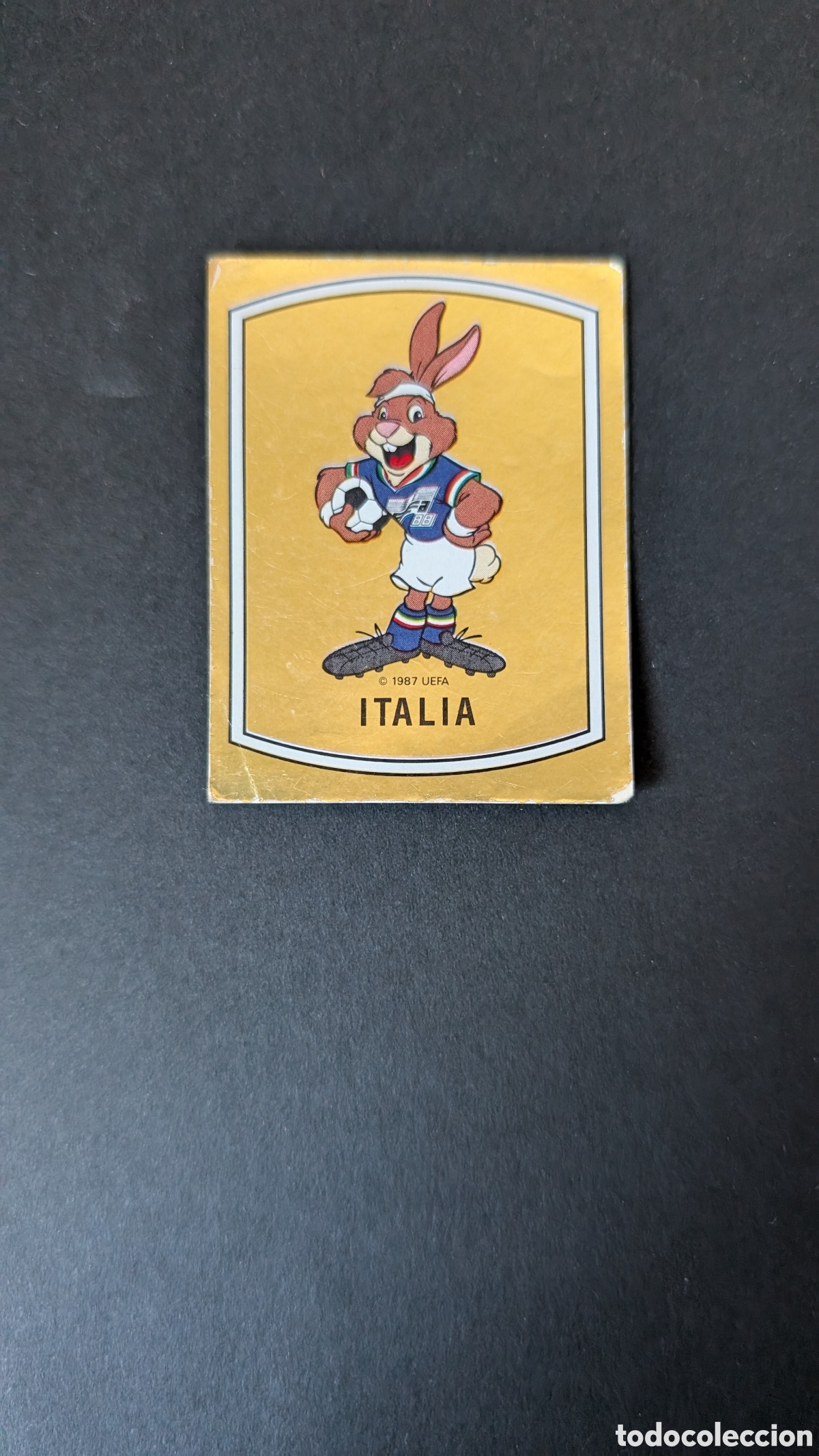 Cromos de Futebol: MASCOTA BERNI ITALIA 76 EUROCOPA EURO ALEMANIA 1988 88 PANINI NUNCA PEGADO SIGNOS DE DESGASTE