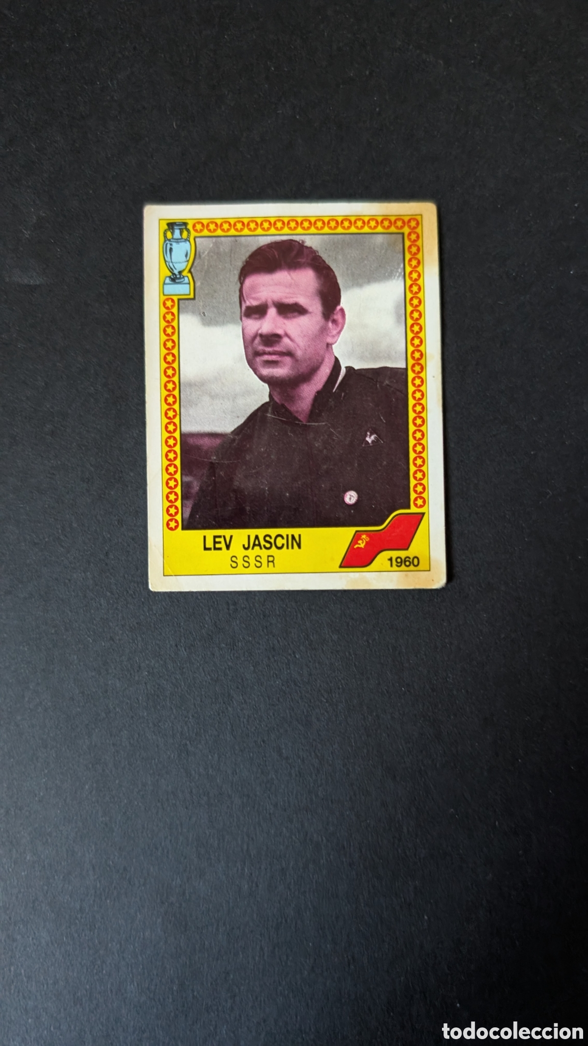 Cromos de Futebol: LEV JASCIN SSSR 6 EUROCOPA EURO ALEMANIA 1988 88 PANINI NUNCA PEGADO SIGNOS DE DESGASTE