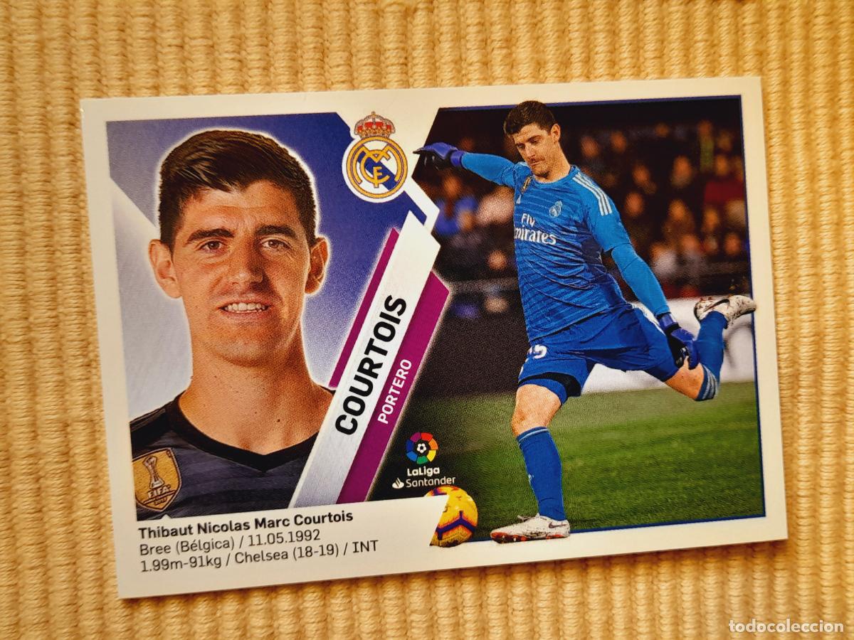 Cromos de Futebol: CROMO 1 COURTOIS (REAL MADRID) LIGA 19-20 (2019 2020) &Aacute;LBUM ESTE