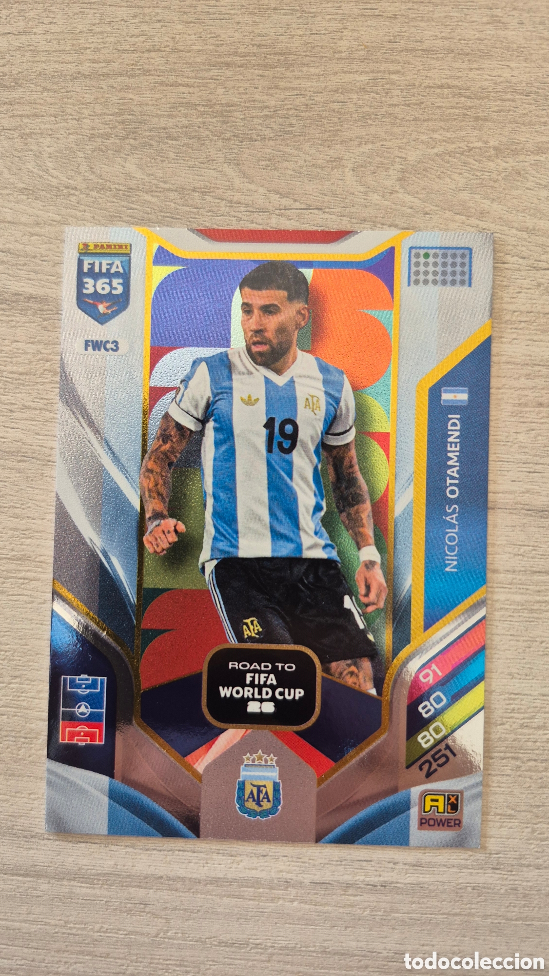 Figurine di Calcio: FWC3 Argentina Otamendi Road to FIFA World Cup 26