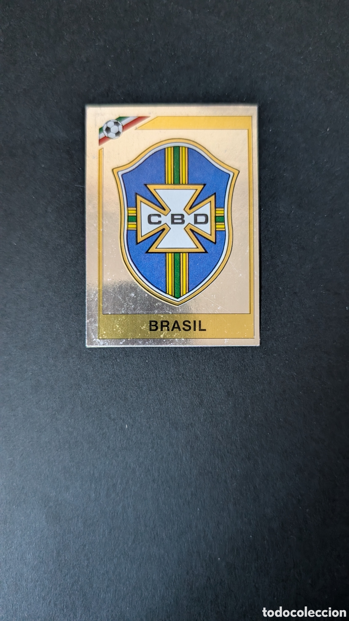 Figurine di Calcio: ESCUDO BRASIL 238 MUNDIAL MEXICO 1986 86 PANINI RECUPERADO