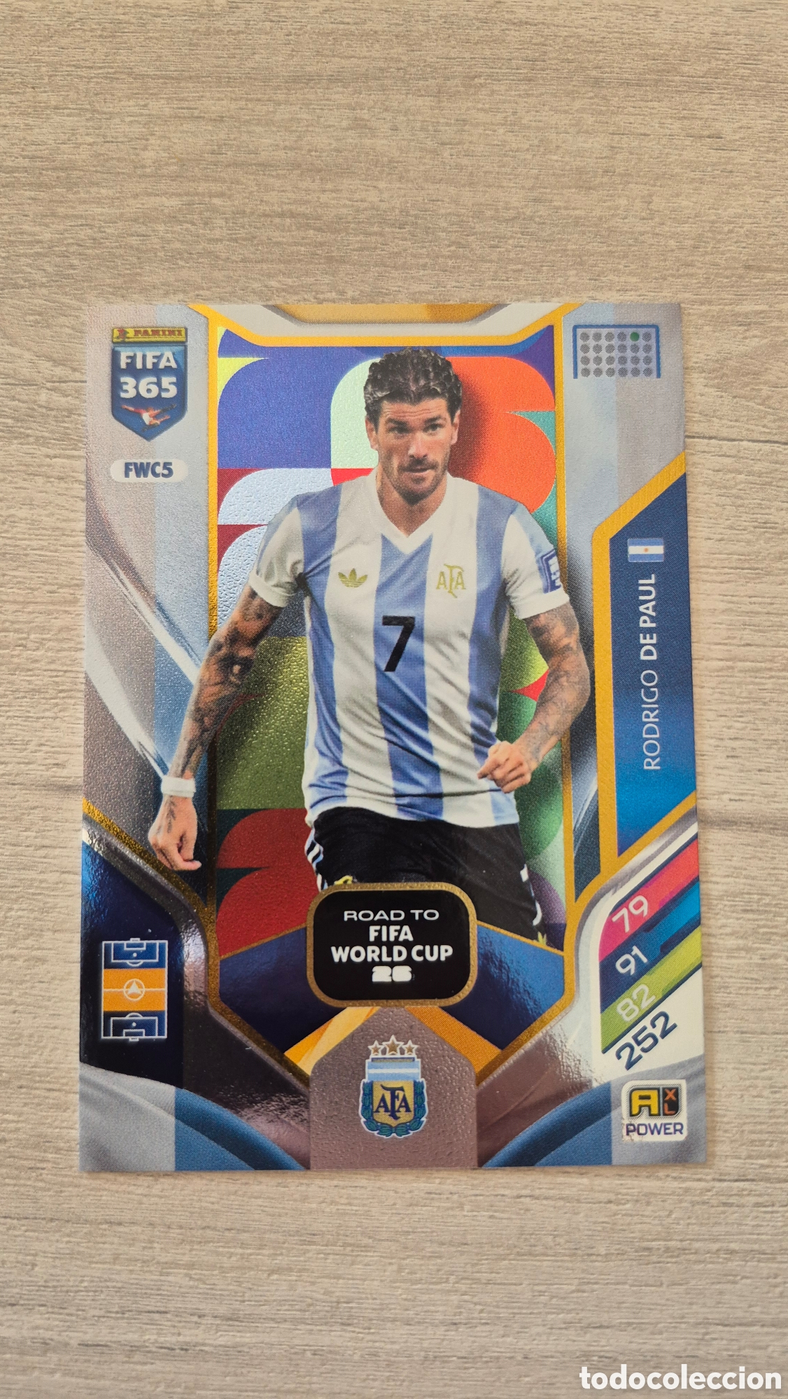 Figurine di Calcio: FWC Argentina De Paul FIFA Road to FIFA World Cup 26