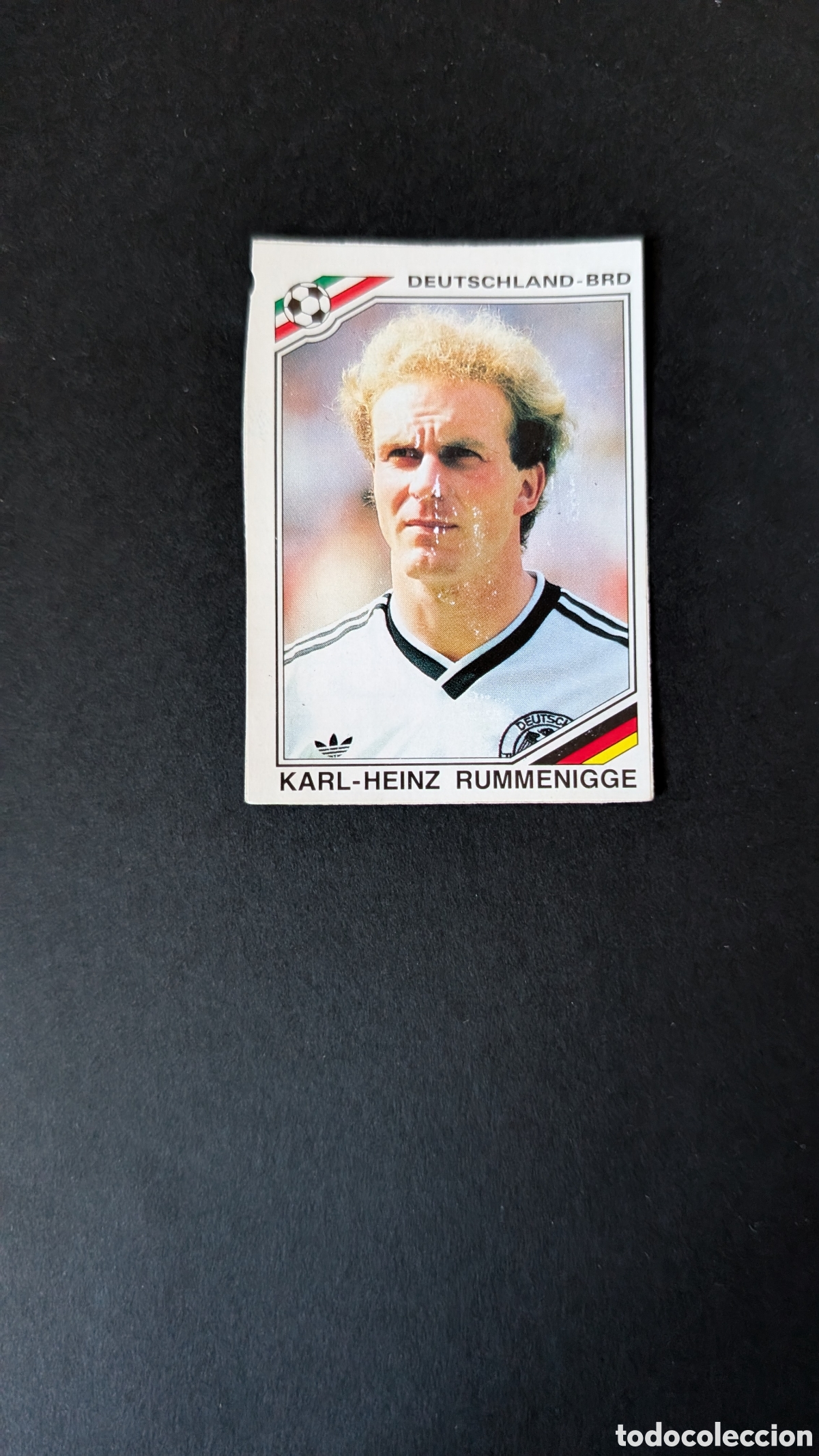 Figurine di Calcio: RUMMENIGGE ALEMANIA BRD 307 MUNDIAL MEXICO 1986 86 PANINI RECUPERADO
