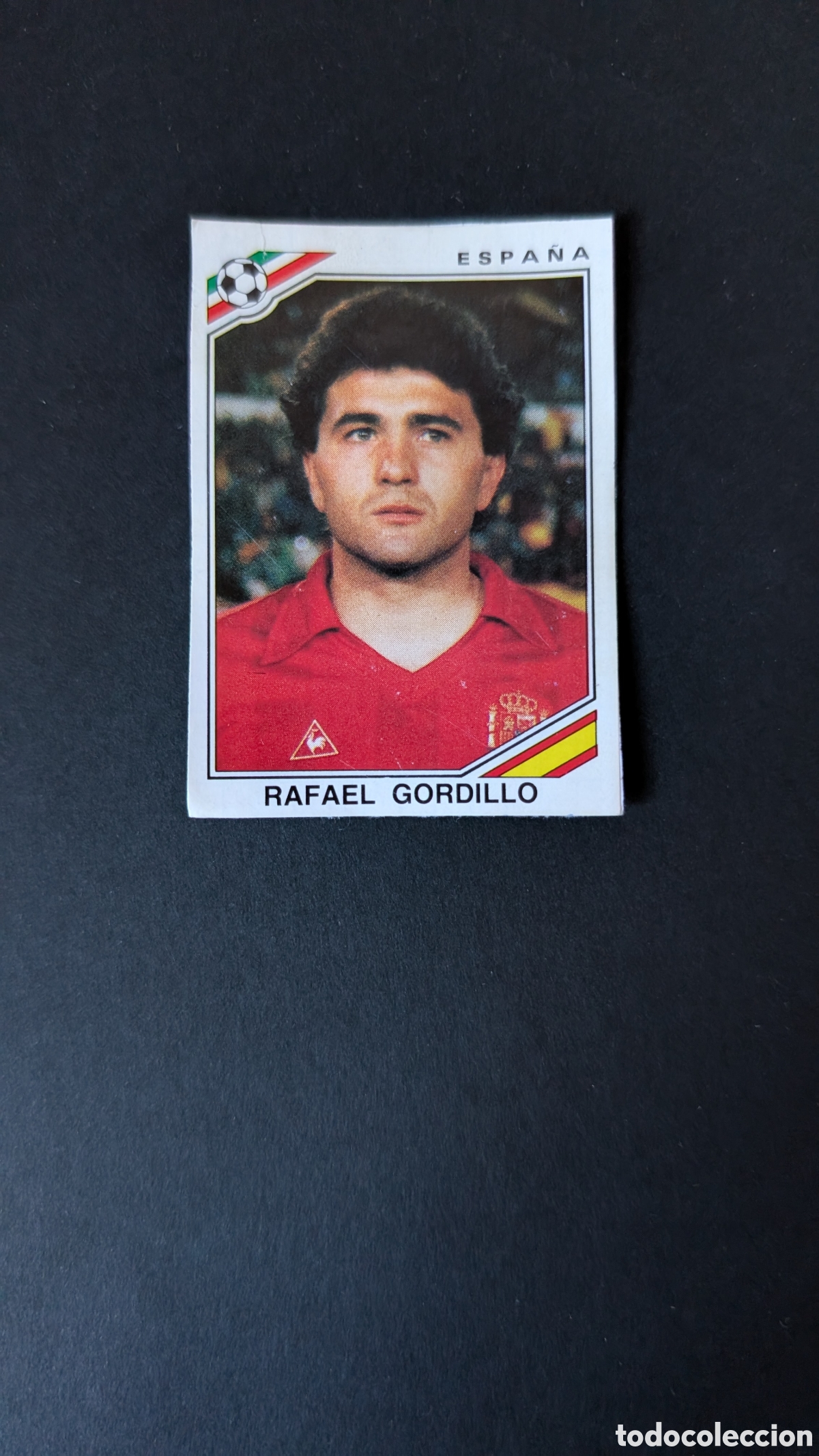 Cartes &agrave; collectionner de Football: GORDILLO 267 ESPA&Ntilde;A MUNDIAL MEXICO 1986 86 PANINI RECUPERADO