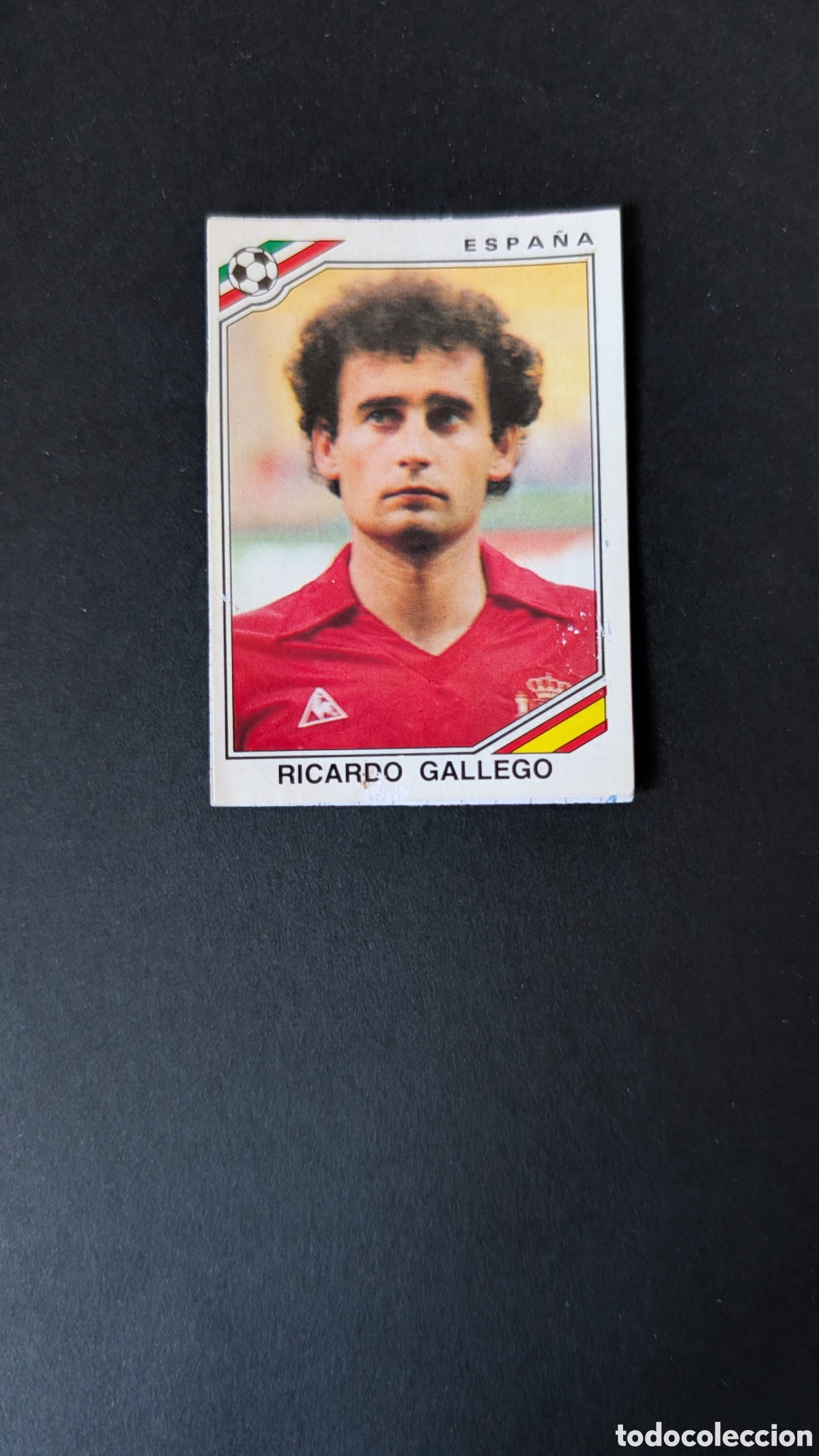 Cartes &agrave; collectionner de Football: GALLEGO 266 ESPA&Ntilde;A MUNDIAL MEXICO 1986 86 PANINI RECUPERADO
