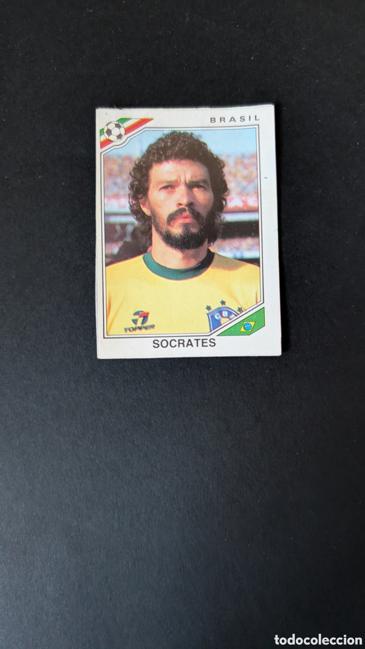 Figurine di Calcio: SOCRATES 249 BRASIL MUNDIAL MEXICO 1986 86 PANINI RECUPERADO