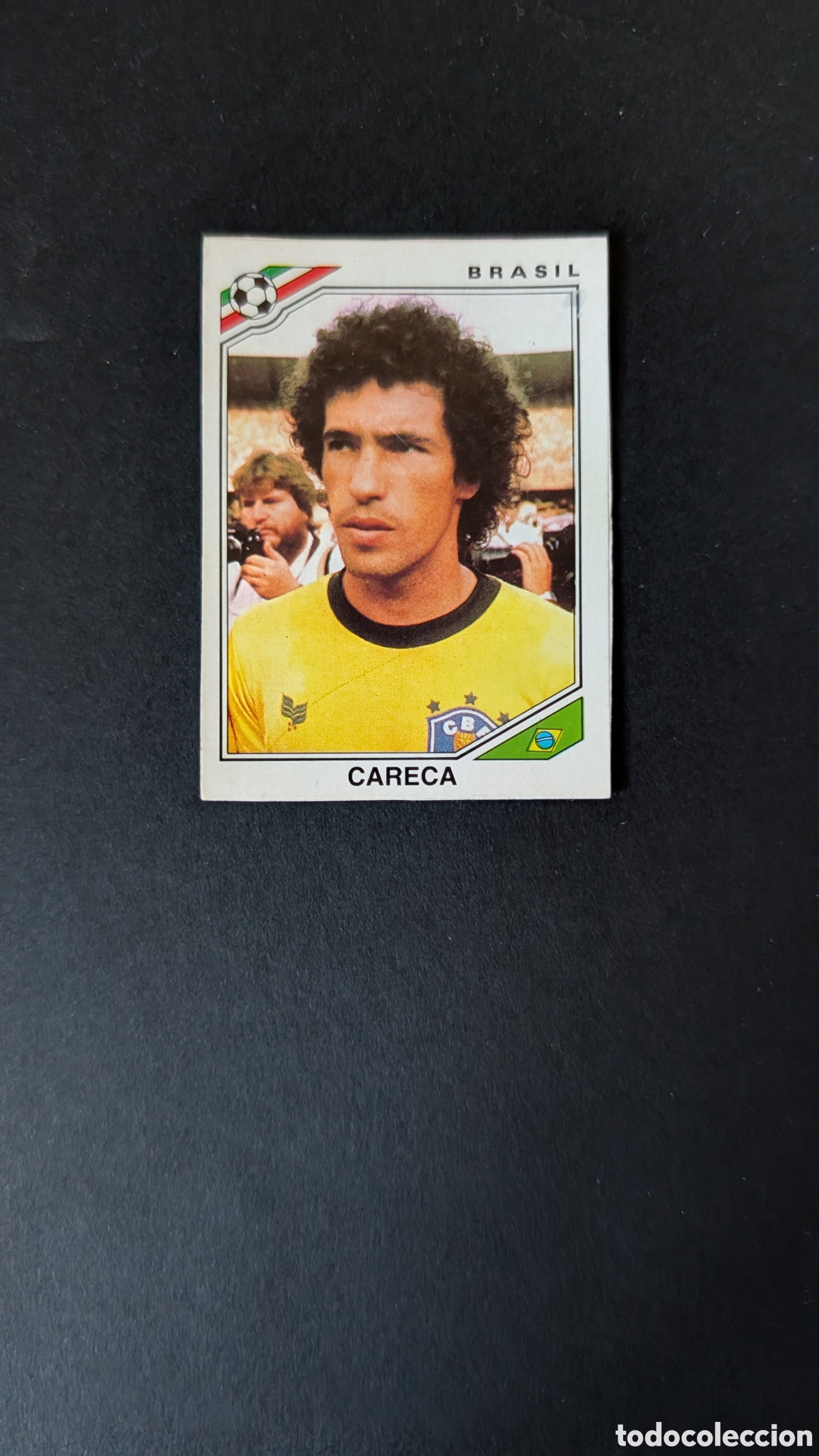 Figurine di Calcio: CARECA 253 BRASIL MUNDIAL MEXICO 1986 86 PANINI RECUPERADO