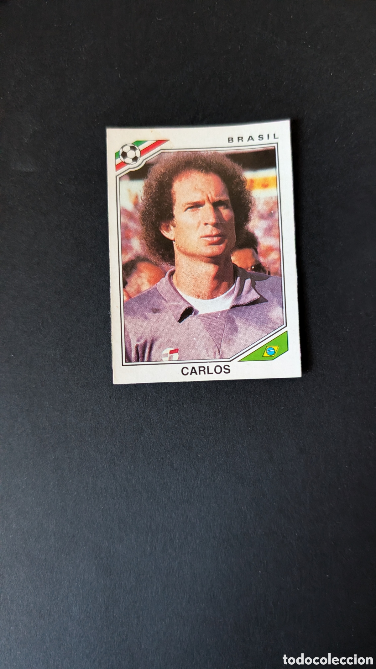 Figurine di Calcio: CARLOS 240 BRASIL MUNDIAL MEXICO 1986 86 PANINI RECUPERADO