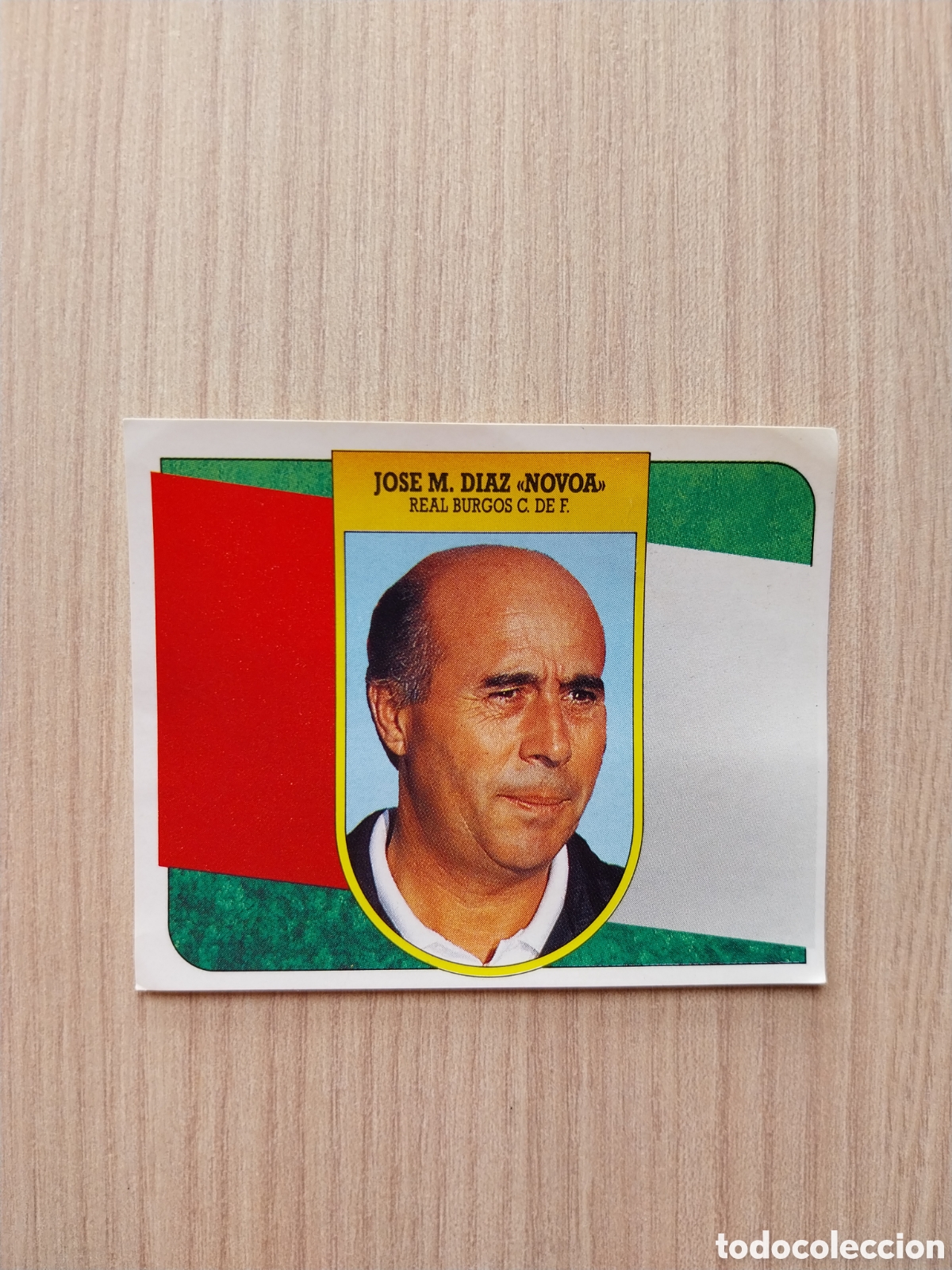 Figurine di Calcio: JOSE M. DIAZ NOVOA ADHESIVO LIGA ESTE 1991 1992 91 92 REAL BURGOS CLUB CROMO NUNCA PEGADO LIGA