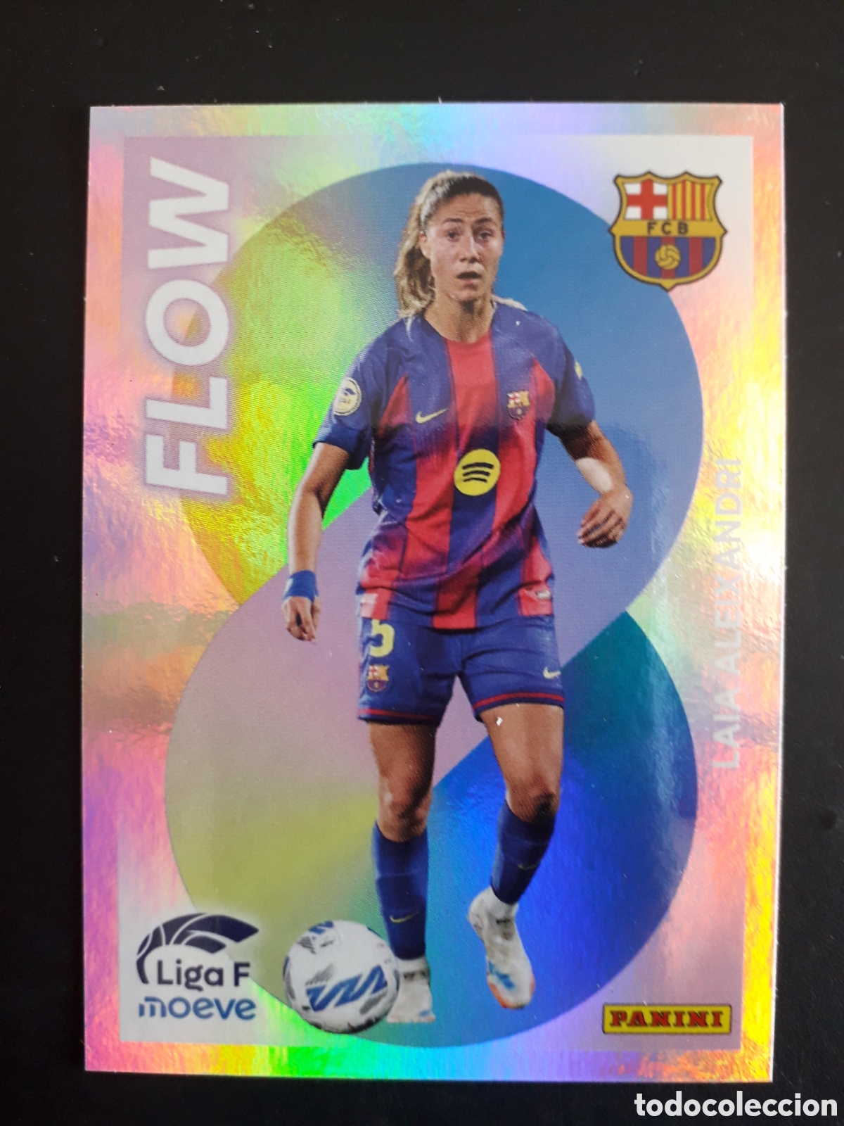 Cromos de F&uacute;tbol: LAIA ALEXANDRI FC BARCELONA FLOW N&deg; 358 LIGA F FEMENINA 2025 2026 25 26 PANINI PEDIDO M&Iacute;NIMO 3&euro;