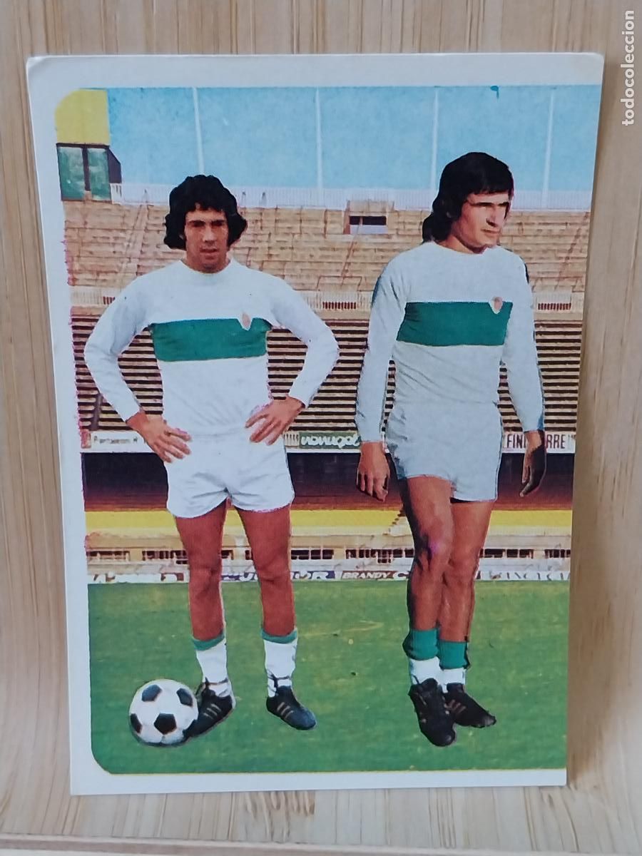 Cromos de F&uacute;tbol: VOGLINO - CANO ELCHE RUIROMER A&Ntilde;O 1975 75 76 CROMO 45 *-++-* SIN PEGAR NUNCA ROMERO