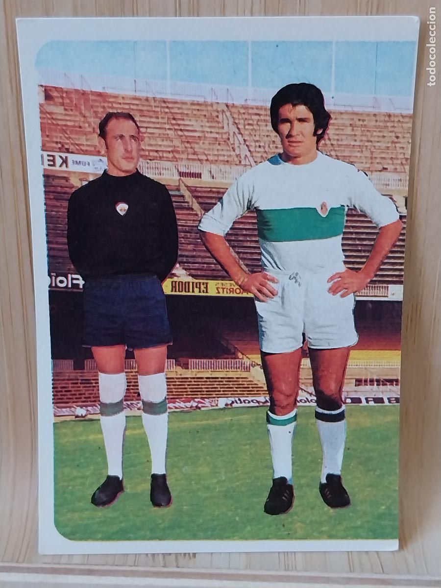 Cromos de F&uacute;tbol: INDIO - ESTEBAN ELCHE RUIROMER A&Ntilde;O 1975 75 76 CROMO 41 *-++-* SIN PEGAR NUNCA ROMERO