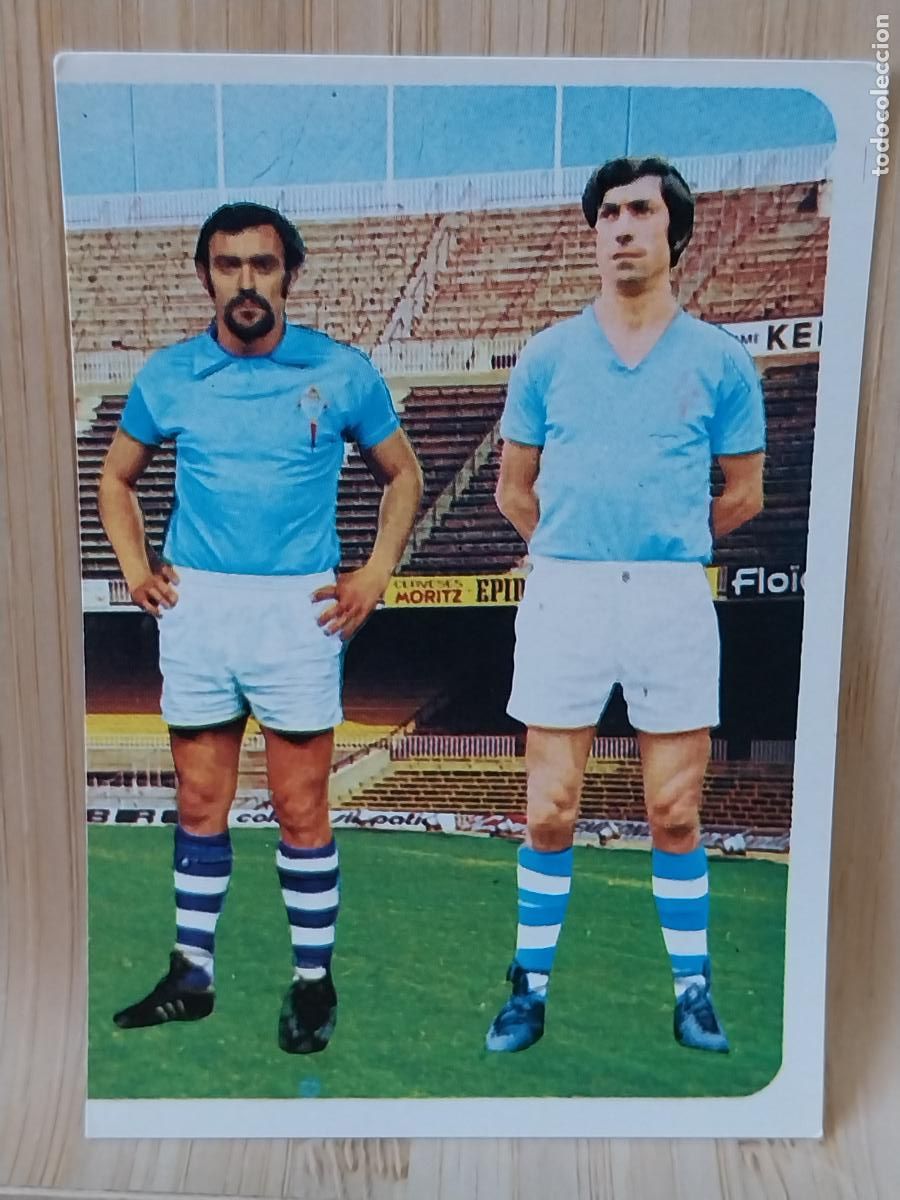 Cromos de F&uacute;tbol: JIMENEZ - BUA CELTA VIGO RUIROMER A&Ntilde;O 1975 75 76 CROMO 40 *-++-* SIN PEGAR NUNCA ROMERO