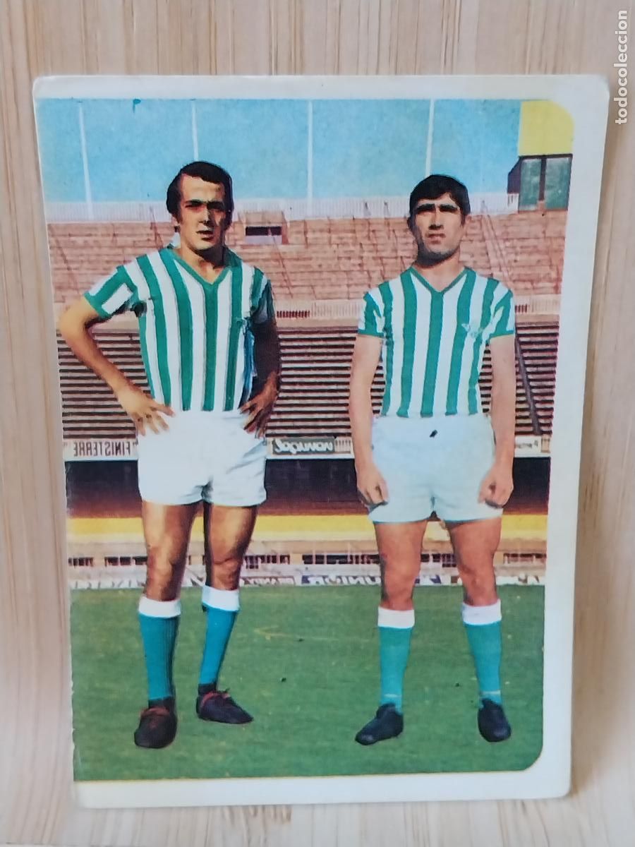 Cromos de F&uacute;tbol: ALABANDA - DEL POZO REAL BETIS RUIROMER A&Ntilde;O 1975 75 76 CROMO 28 *-++-* SIN PEGAR NUNCA ROMERO