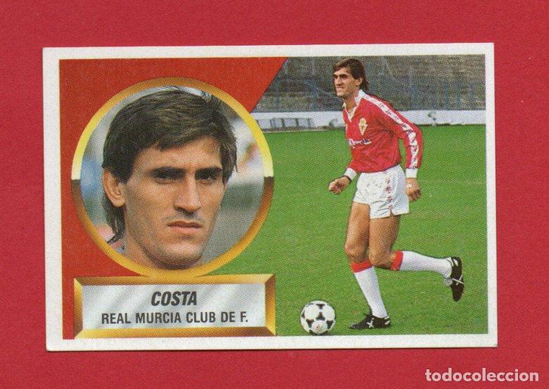 Cromos de F&uacute;tbol: ESTE 88 89 COSTA DEL REAL MURCIA NUEVO SIN PEGAR ESTE 1988 1989