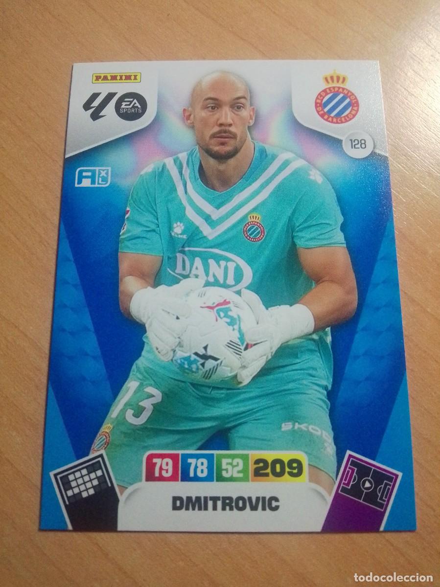 Cromos de F&uacute;tbol: 128 DMITROVIC PORTERO DEL ESPANYOL 25 26 ADRENALYN XL 2025 2026 NUEVO