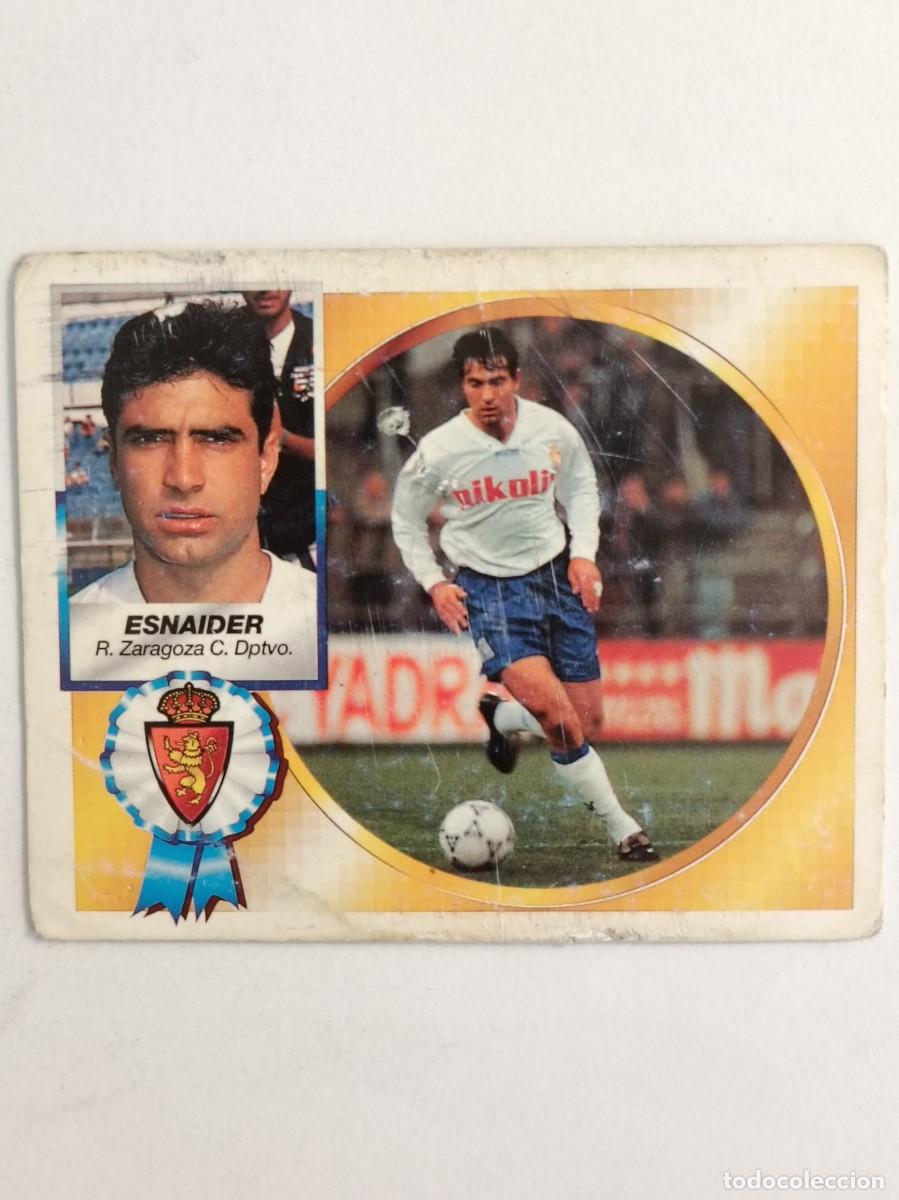 Cromos de F&uacute;tbol: ESNAIDER REAL ZARAGOZA 94/95 ESTE