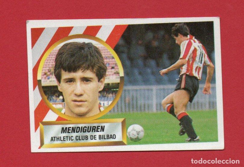 Cromos de F&uacute;tbol: ESTE 88 89 MENDIGUREN DEL ATHLETIC DE BILBAO DIFICIL SIN # NUEVO SIN PEGAR ESTE 1988 1989
