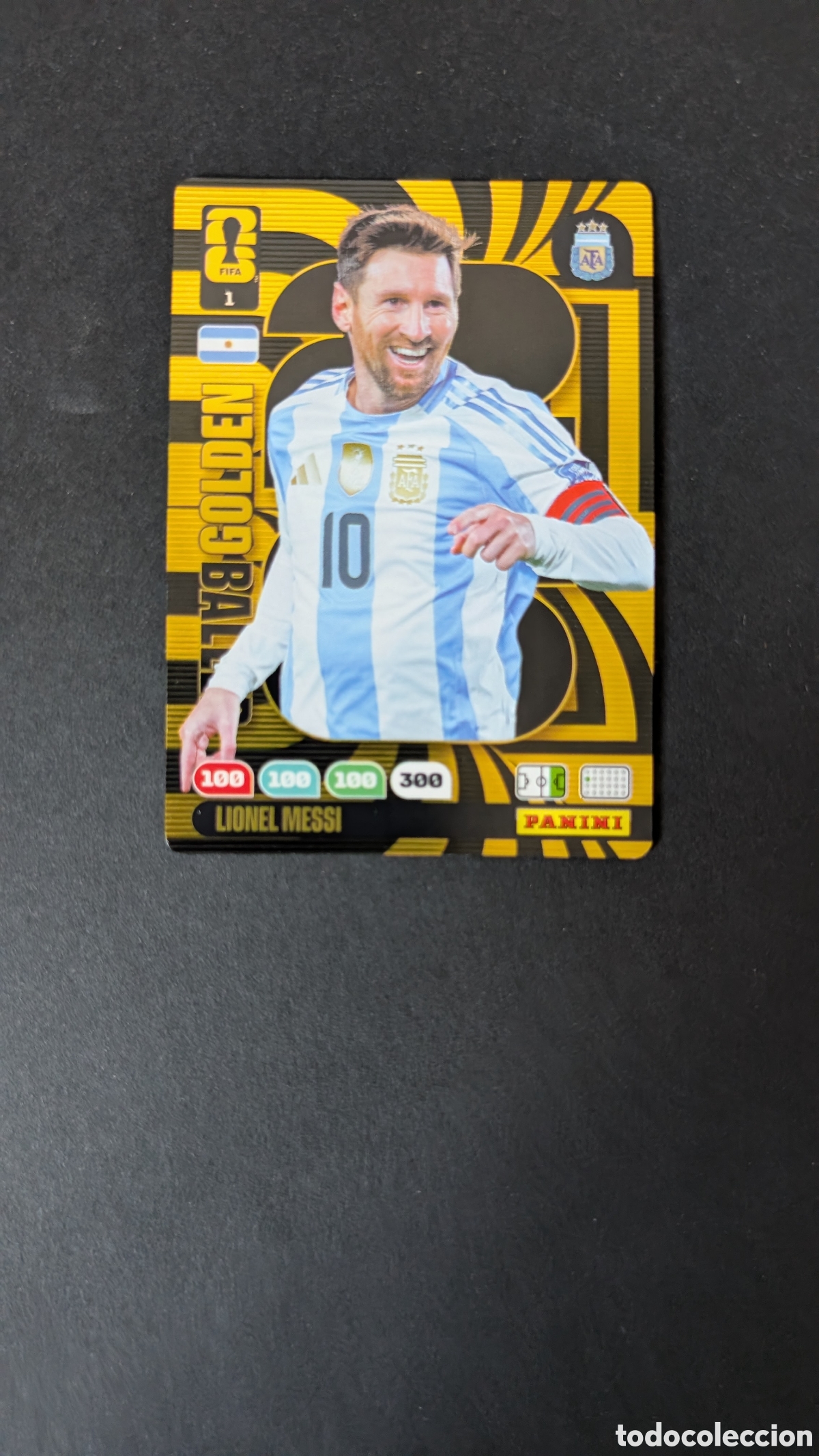 Cromos de Futebol: MESSI ARGENTINA 1 GOLDEN BALLER ADRENALYN XL FIFA WORLD CUP 2026 26 USA PANINI