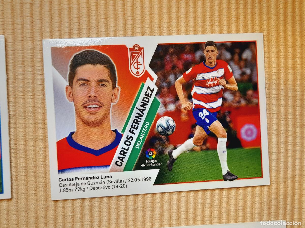 Cromos de F&uacute;tbol: CROMO 14 BIS CARLOS FERNANDEZ (COLOCA) GRANADA CF LIGA 19-20 (2019 2020) &Aacute;LBUM ESTE