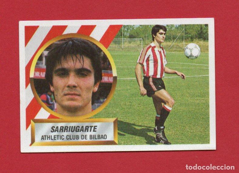 Cromos de F&uacute;tbol: ESTE 88 89 SARRIUGARTE DEL ATHLETIC DE BILBAO DIFICIL SIN # NUEVO SIN PEGAR ESTE 1988 1989