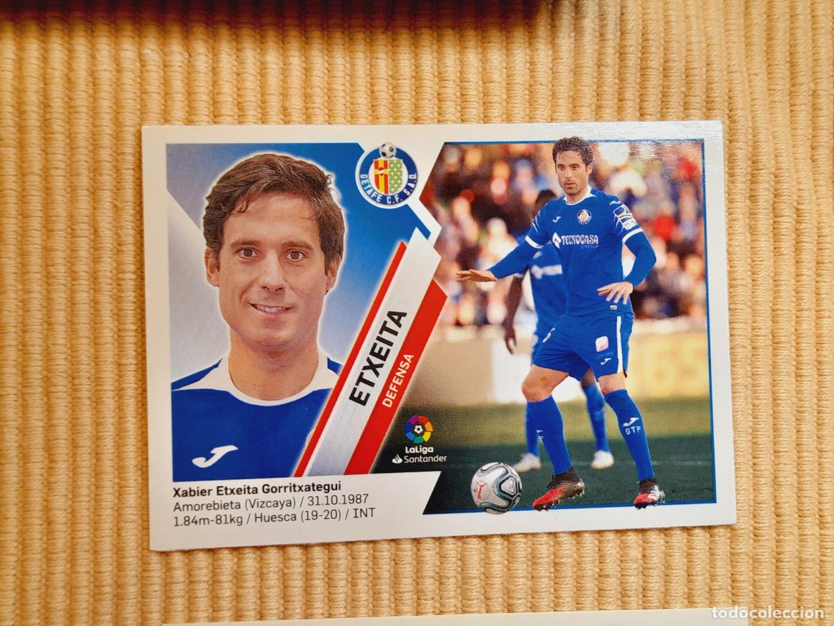 Cromos de F&uacute;tbol: CROMO 18 ETXEITA (MERCADO INVIERNO) GETAFE CF LIGA 19-20 (2019 2020) &Aacute;LBUM ESTE