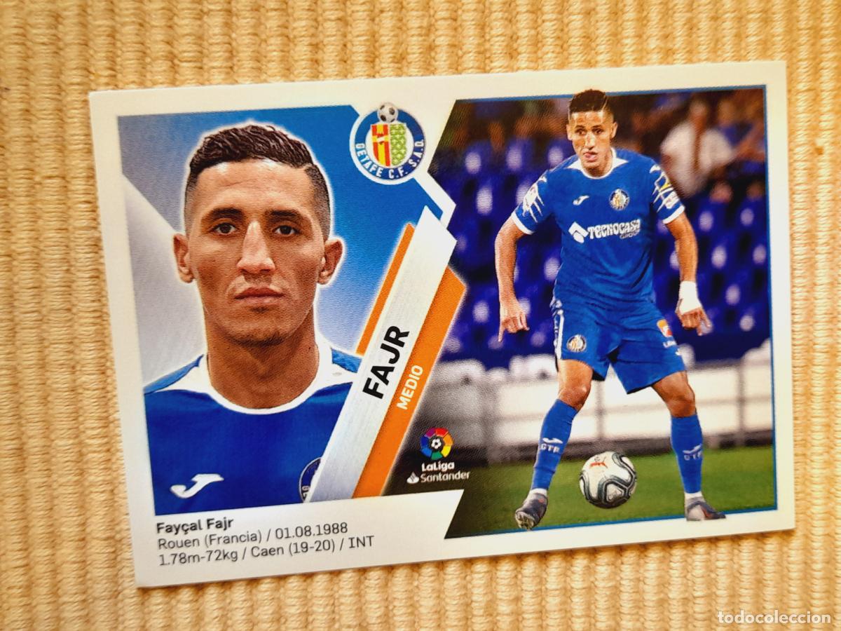 Cromos de Futebol: CROMO 13 BIS FAJR (COLOCA) GETAFE CF LIGA 19-20 (2019 2020) &Aacute;LBUM ESTE