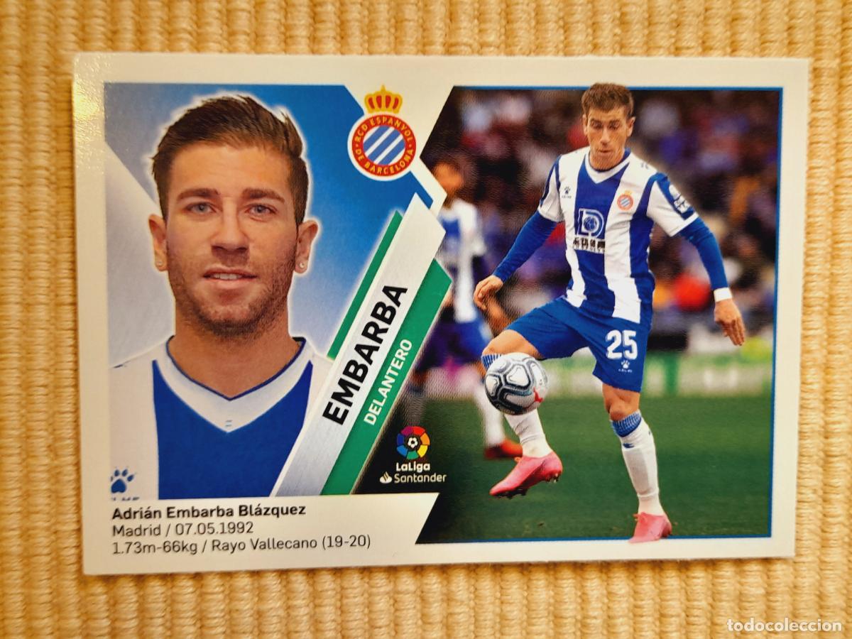 Cartes &agrave; collectionner de Football: CROMO 16 EMBARBA (MERCADO INVIERNO) RCD ESPANYOL LIGA 19-20 (2019 2020) &Aacute;LBUM ESTE