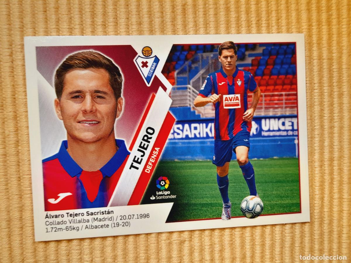Cromos de F&uacute;tbol: CROMO 3 TEJERO (SD EIBAR) LIGA 19-20 (2019 2020) &Aacute;LBUM ESTE